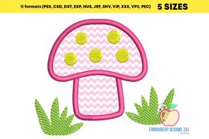 Mushroom Applique